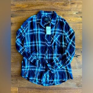 Rails flannel in women’s medium.
